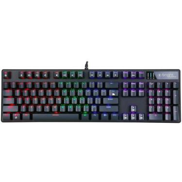 Imagem de Teclado Mecânico Gamer Bright Tank RGB - Preto