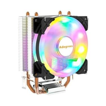 Imagem de Cooler para CPU Intel e AMD - Compatível com LGA 1366, 1151, 1155, 120