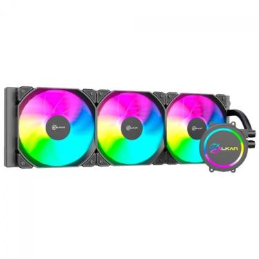 Imagem de Water Cooler Kalkan Iota 360MM Argb Preto KLK00046