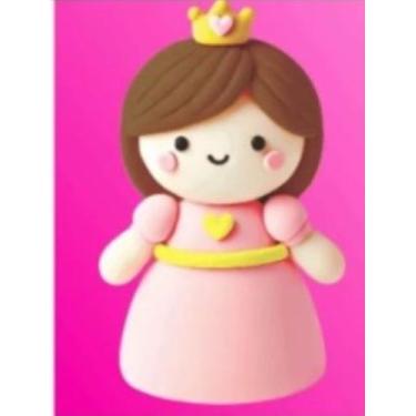 Imagem de Brinquedo Massinha E.V.A Colorida de Personagens com Manual - MAKE +, 
