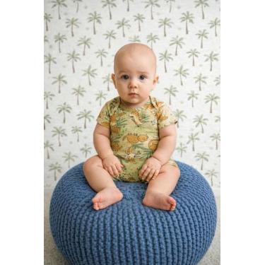 Imagem de Macacão Bebê Menina 100% Algodão Malwee Kids, Modelo 06, GG