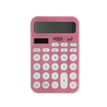 Imagem de CALCULADORA MESA BRW 12 DIGITOS SOUL Rosa - CC4003, Rosa
