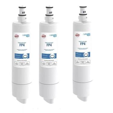 Imagem de kit 3 Refil Filtro Purificador de Água FP4 Compatível com Aparelhos Co