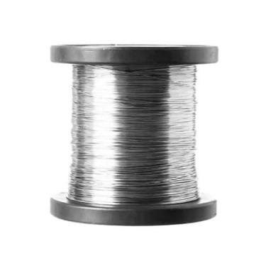 Imagem de Fio de Aço Inox 304L Polido Brilhante, diâmetro 0,35mm, 660 metros mal