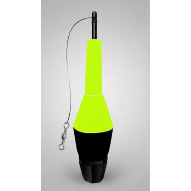 Imagem de Boia Pesca Torpedo 70g Ecológica Amarela - Congratulations Store