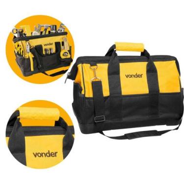 Imagem de Bolsa Ferramentas Grande Reforçada Em Lona Vonder Profissional, 016