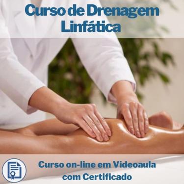 Imagem de Curso on-line em videoaula de Drenagem Linfática com Certificado