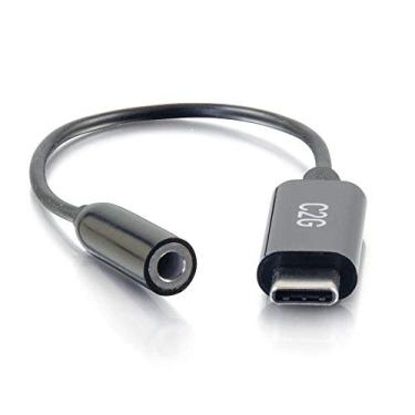 Imagem de C2G Adaptador USB-C para auxiliar (3,5 mm)