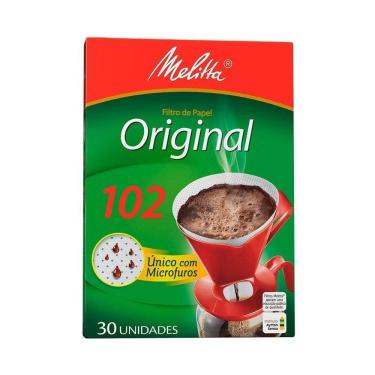 Imagem de Filtro Papel Melitta 102 - 6 Embalagens com 30 Unidades