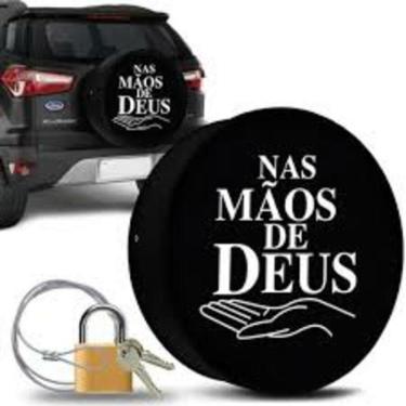 Imagem de Capa Protetora Estepe Nas Mãos De Deus C/ Cadeado Doblô