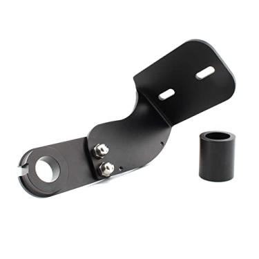 Imagem de FINMOKAL Suporte de placa de licença de montagem lateral para Harley Softail Street Bob Fat 18-22