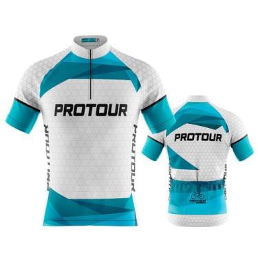 Imagem de Camisa Ciclismo Masculina Mountain Bike Pro Tour Céu Dry Fit Proteção