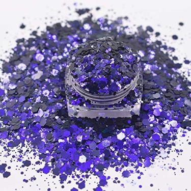 Imagem de 20g / Pack Mudança de cor Chunky Mixes Glitter Sequin Power Flakes Manicure Resina de Manicure Corpo Arte Decoração do corpo Ferramentas de Bricolagem Acessórios BSL08