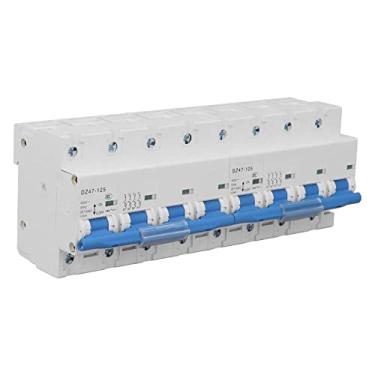 Imagem de Interruptor de Transferência de Energia Duplo, Disjuntor de Intertravamento de Proteção contra Vazamento de Terra 4P + 4P Instalação de Trilho à Prova de Choque AC400V para Hospital (80A)