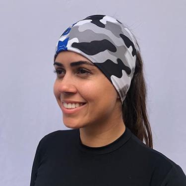 Imagem de BANDANA CAMUFLADA AZUL - U