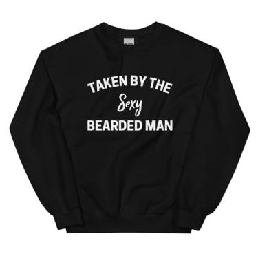 Imagem de Camiseta Taken by The Sexy Bearded Man Honeymoon | Just Married Shirts | Mr and 3, Preto, M