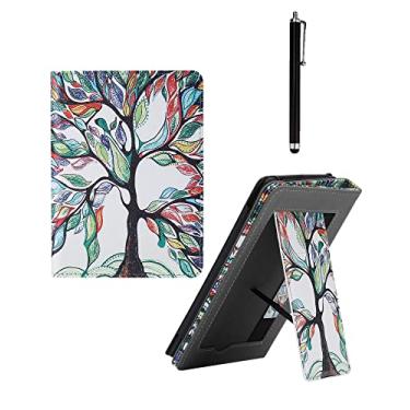 Imagem de enoxboo Capa para Kindle Paperwhite 11ª Geração 2021 Liberação, Estojo de 6,8 Polegadas com Despertar/sono Automático e Função de Suporte em Pé, Modelo No: M2L3EK e M2L4EK