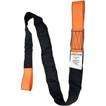Imagem de Frontline COSL06L Correia de âncora incorporada de concreto com extremidades em laço de 1,8 m | Em conformidade com ANSI e OSHA | Âncora descartável para despejar | Capacidade de 140 kg | Cor