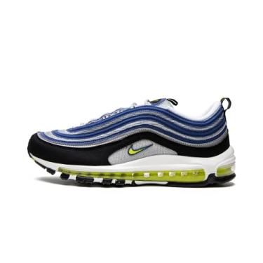 Imagem de Nike Womens Air Max 97 OG DQ9131 400 Atlantic Blue Voltage Yellow - Size 11W