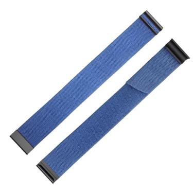 Imagem de fitspur Pulseira de substituição confortável e respirável (24 cm) para rastreador de fitness, compatível com monitor de frequência cardíaca WHOOP 4.0 (azul)