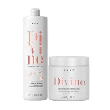 Imagem de BRAÉ Divine Shampoo 1L e Mascara Capilar 500ml