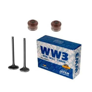 Imagem de Valvula Admissao E Escap Cbx150/200-nx200 Crf 230 + Retentor - AUTHO M