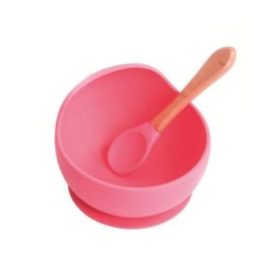 Imagem de Pratinho de Silicone Bowl Papinha P/Bebê Rosa Turma do Guara - All Sea