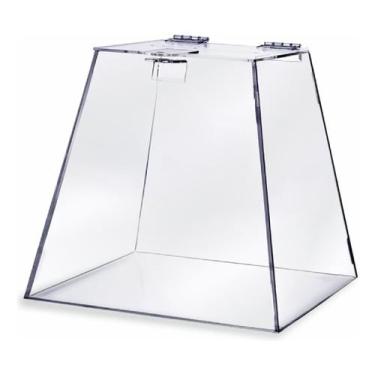 Imagem de Urnas Em Acrílico Cristal Original Pirâmide 100% 20x20x12cm - Acriliku