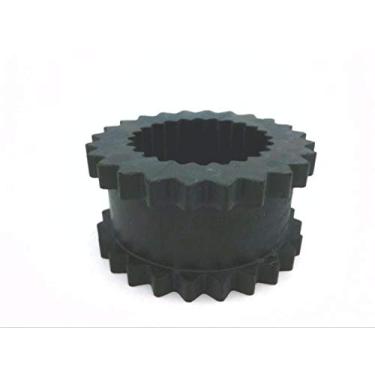 Imagem de TB WOODS MECHANICAL 7J 4-11/32 polegadas OD, 7 uma peça sólida, 2-3/16 polegadas OAL, EPDM, peça 2 HUBS com o mesmo OD e 1 inserção para acoplamento completo, manga de acoplamento flexível