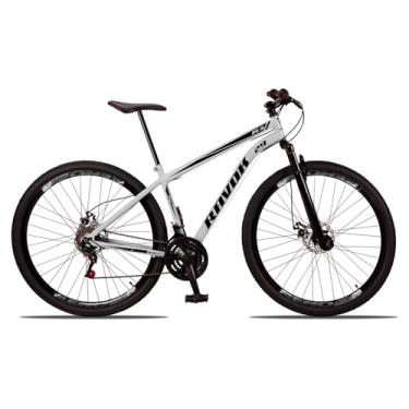 Imagem de Bicicleta Aro 29 Ravok 21v Aço Carbono com Suspensão Freios a Disco (Branco)