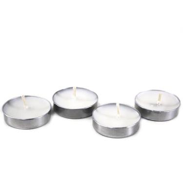 Imagem de Kit 50 Velas Rechaud Decoração Casamento Festa 3,5cm Suporte - TOP RIO