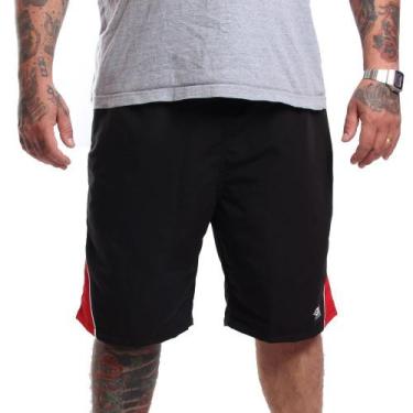 Imagem de Bermuda Tactel Ox Plus com Bolsos Frente e Costa - OX CONFECÇÕES, Pret