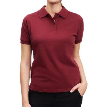 Imagem de Camisa Polo Feminina Camiseta Gola Atacado Uniforme Piquet - Vesttuari