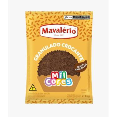 Imagem de Chocolate Granulado Crocante 2,1kg - Mavalerio - Mavalerio 