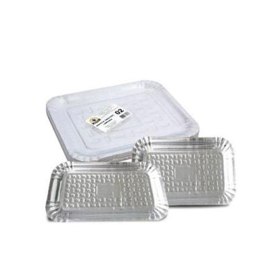 Imagem de Bandeja Prata 20x25 Com 10 Unidades - SK