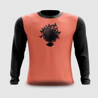 Imagem de Camiseta Manga Longa Consciência Negra Cultura Afro 01 - FABRIQUETA, G