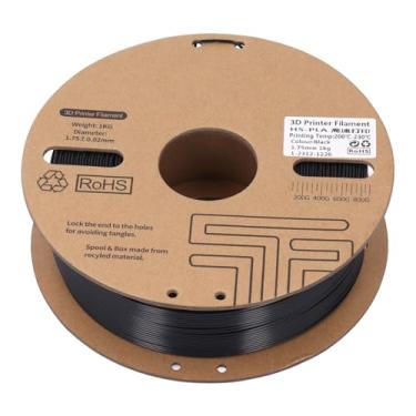 Imagem de Filamento Impressora 3D, Filamento de Plástico Preto PLA 1,75 Mm 1kg para Ender 3 Precisão de Alta Velocidade Compatibilidade de Precisão Com 3D, ThermoplasticFilamento