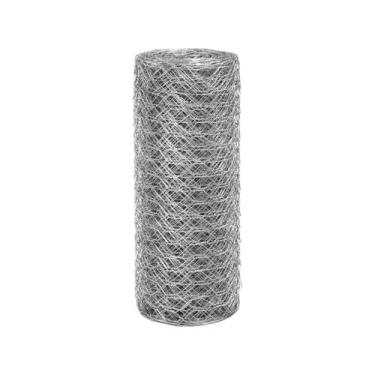 Imagem de Tela Mangueirão Para Porco 80cm X 50m Fio 16 Fuzil Hexagonal Malha 3