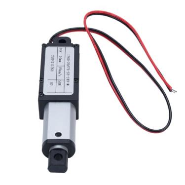 Imagem de Mini Atuador Linear Elétrico 24V DC 15mm S 50N 20mm Scree para Elevador de TV Robótica Solar