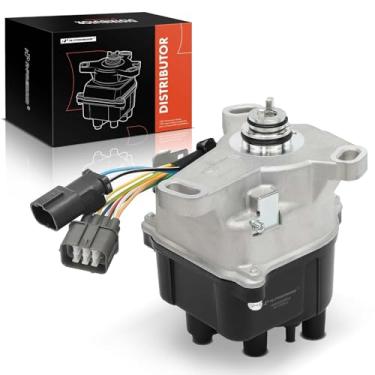 Imagem de A-Premium Distribuidor de ignição com tampa e rotor compatível com Honda Prelude 1993 1994 1995 1996 2,2L
