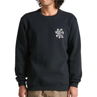 Imagem de Moletom Volcom Careca Watanite WT25 Masculina Preto