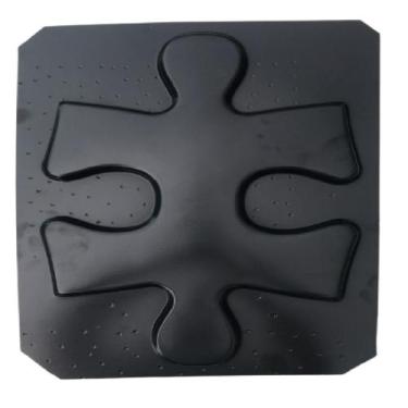 Imagem de Forma 3d Abs Cimento/gesso (quebra Cabeça) - garden