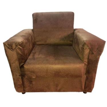 Imagem de Mini sofazinho unicornio infantil rj brinquedos, Marron