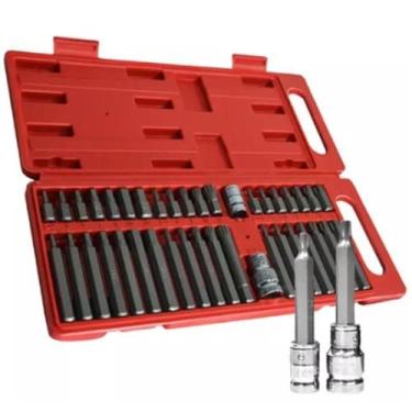 Imagem de Kit Ferramenta 40 Peças Torx Allen Multidentado Bit Crv - A.R Variedad