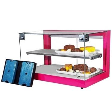 Imagem de B-VFD62 - Beta Vitrine fria 62cm Rosa Dupla com 12 Gelo X - Bivolt - O