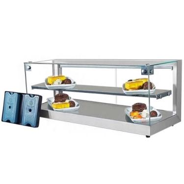 Imagem de B-VFD92 - Beta Vitrine fria 92cm Prata Dupla com 20 Gelo X - Bivolt - 