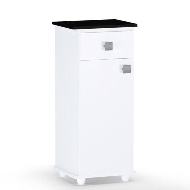 Imagem de Balcão Bebedouro Multiuso Com Gaveta E 01 Porta Branco