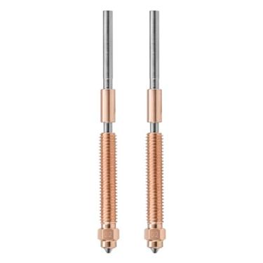 Imagem de Xirbbo K2 Plus Kit De Bicos, Impressora 3D 2 Peças 0,2 Mm Bico Unicorn Quick-Swap Kit De Bicos Para Impressora 3D, Liga De Cobre E Bico De Aço Temperado Adequado Para Impressora 3D Creality K2 Plus