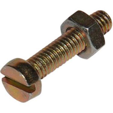 Imagem de Parafuso Suporte Escova Regulador Voltagem Com Porca BO MB SC VW 5P 29