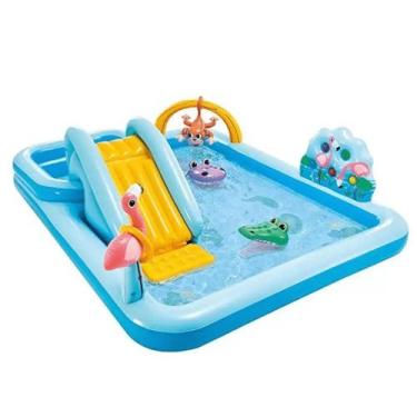 Imagem de Piscina Playground Aventura na Floresta 493 Litros Intex